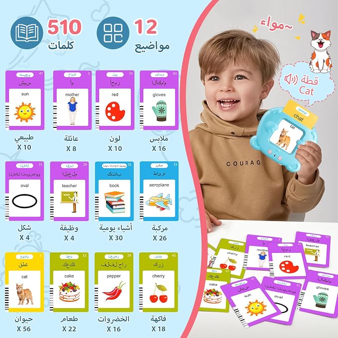 Arabic & English Talking Flash Cards - Image 2