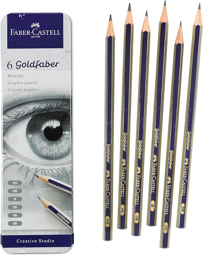Faber-Castell Graphite Sketch Pencil Set by Faber-Castell