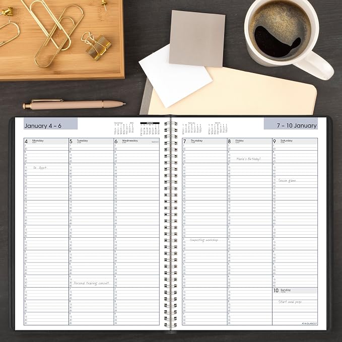 AT-A-GLANCE 2027 Appointment Book Planner, Quarter-Hourly - Image 2