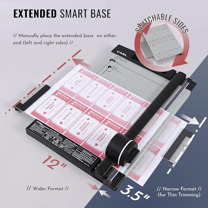 CARL Professional Rotary Paper Cutter - Image 4