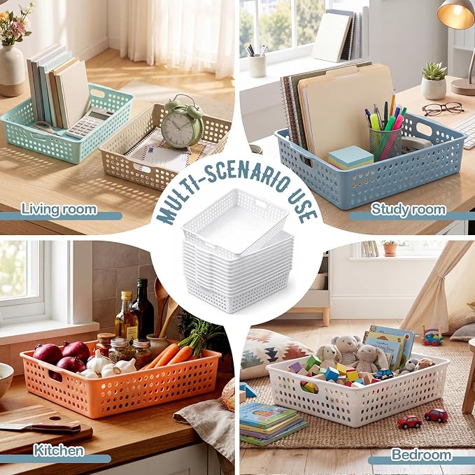 Geetery 6 Pack Classroom Storage Baskets - Image 5