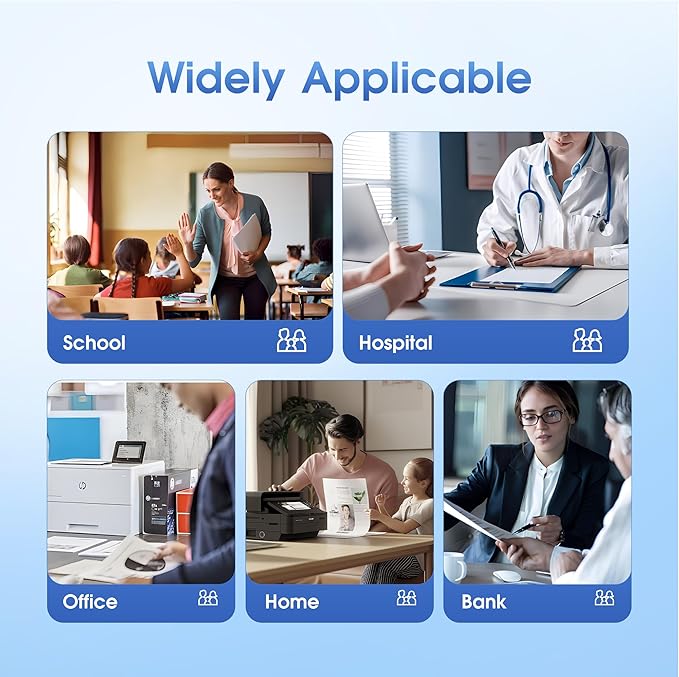 822XL Ink Cartridges Remanufactured Replacement for Epson 822 822XL T822 Ink Cartridge, 822xl Black Combo Pack for Workforce Pro WF-3820 WF-4833 WF-4830 WF-4820 Printer (2 Black)-DeskLoop Office