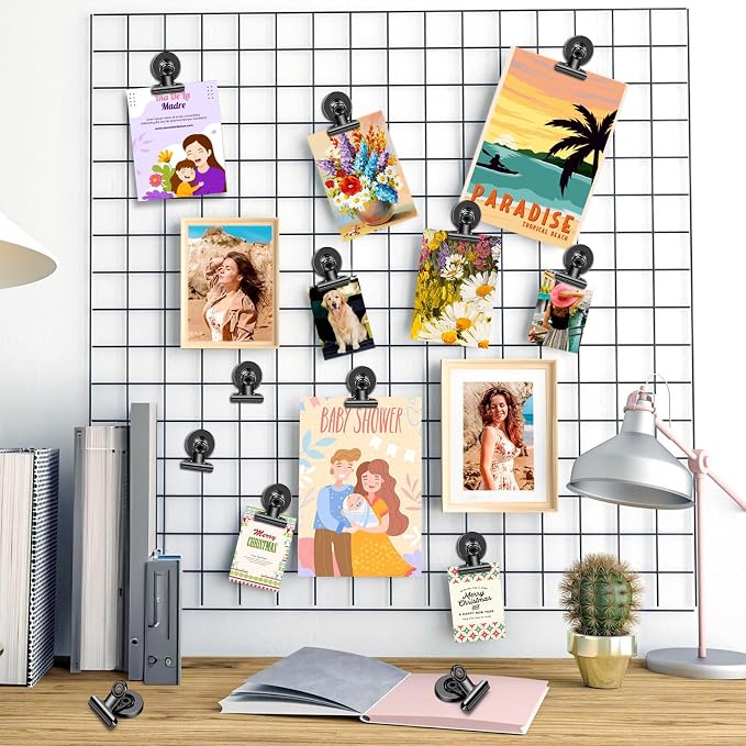 200 Pack Magnetic Clips Heavy Duty, Fridge Magnets Refrigerator Magnets - Image 5