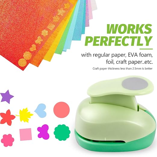 UCEC Craft Hole Punch, Different Shape Crafting Designs - Image 5