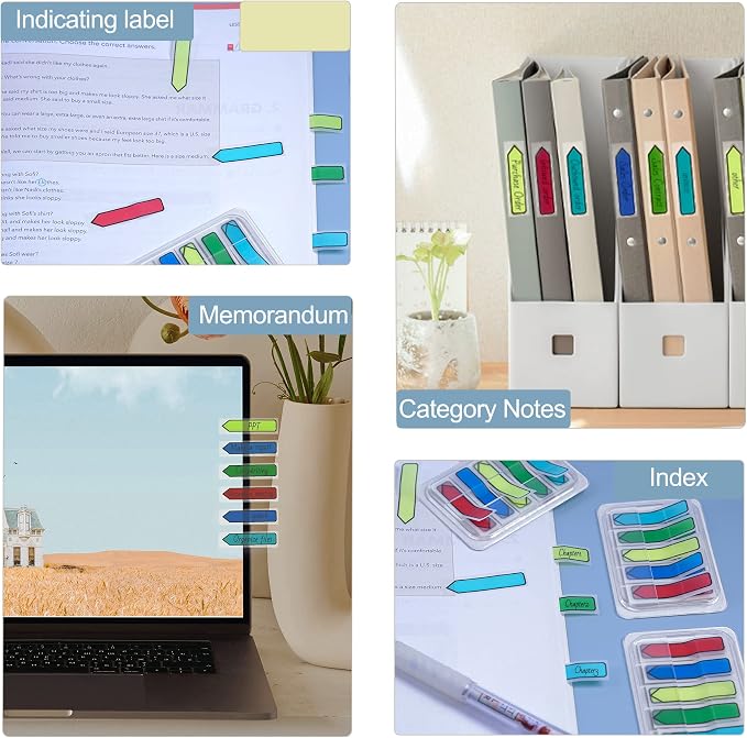 Ericter Sticky Tabs 3X300 Pieces, Annotation Tabs Sign Here Tabs, Index Tabs - Image 7