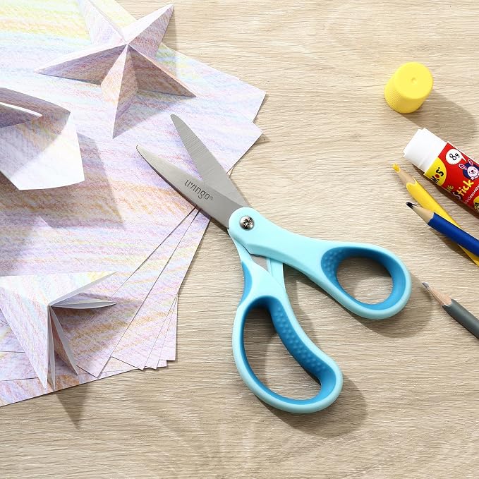 LIVINGO Kids Scissors for Ages 8-11 - Image 4