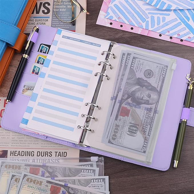 Antner A6 PU Leather Notebook Binder - Image 5