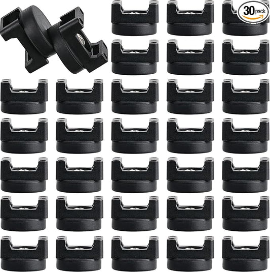 Yookeer Magnetic Zip Tie Mount Base Black Magnetic Cable Clips Wire Holder by Yookeer