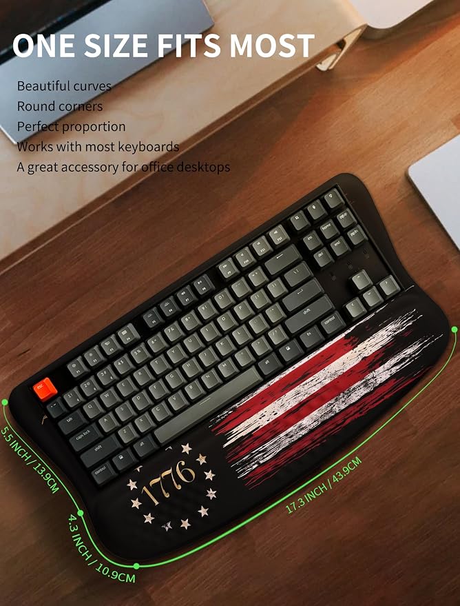 KUOSGM Ergonomic Wave Wrist Rest - Image 6