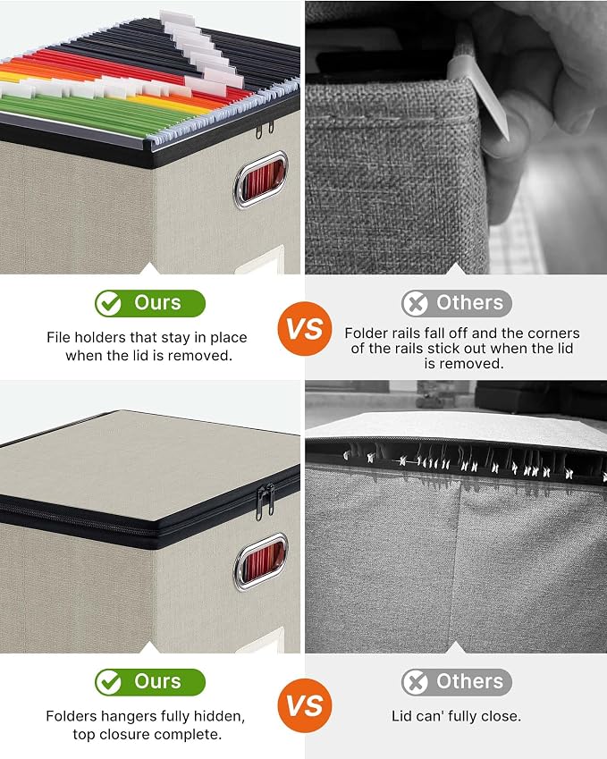 Oterri File Organizer Boxes - Image 3