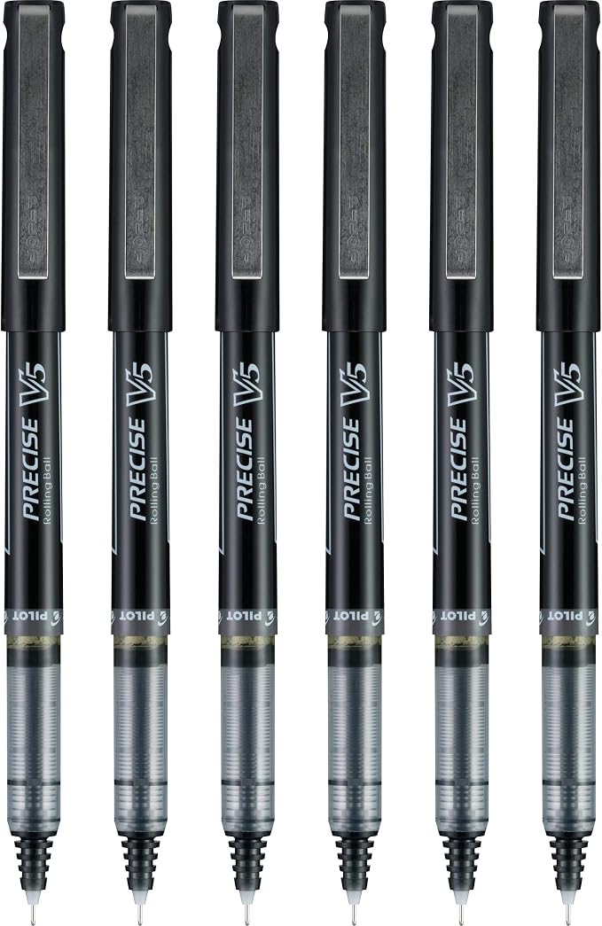 Pilot, Precise V5, Capped Liquid Ink Rolling Ball Pens, Extra Fine Point 0.5 mm by PilotCorporationofAmerica