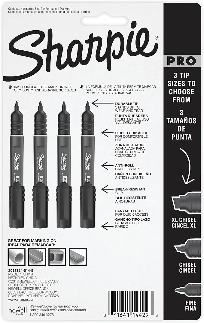 Sharpie Pro Permanent Markers, Fine Point - Image 6