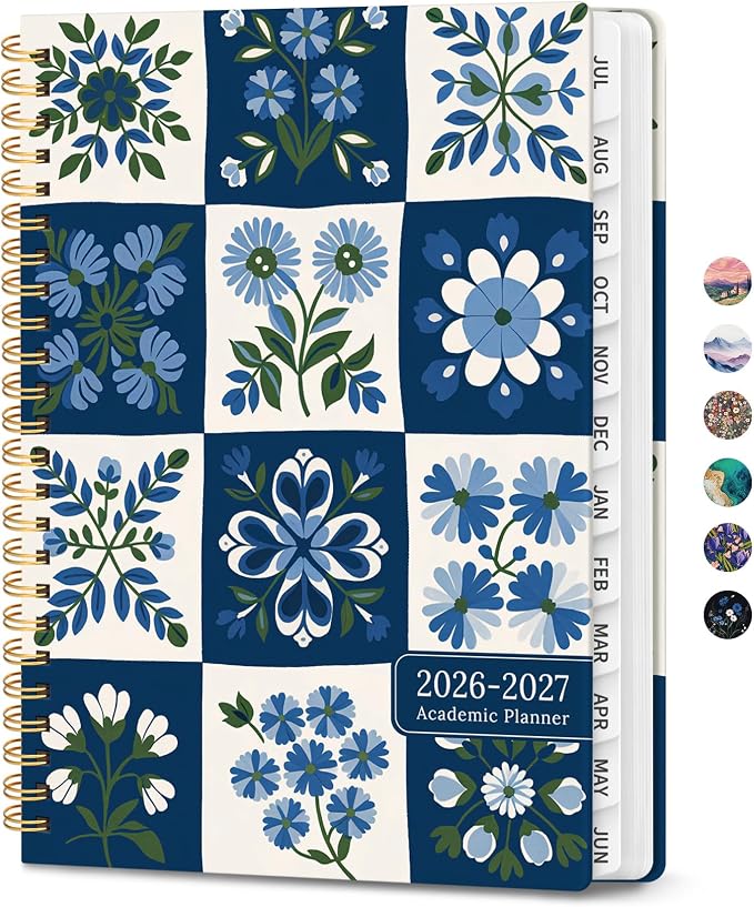 Planner 2026-2027, Monthly and Weekly Academic Planner July 2026 by Zotia
