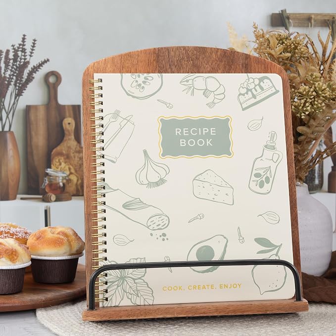 Elegant Recipe Book for 100+ Cherished Meals - Image 2