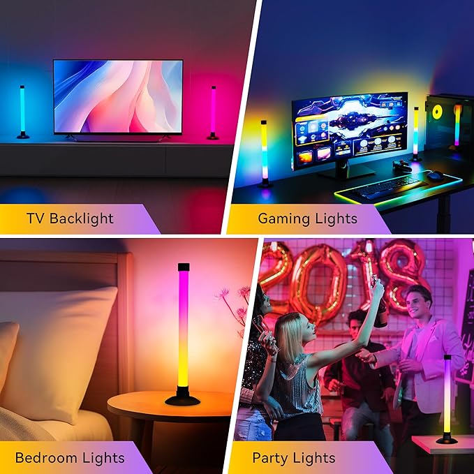 NBBUFF Led Light Bar with Music SynC Color Changing, Led Bar with App & Remote - Image 4
