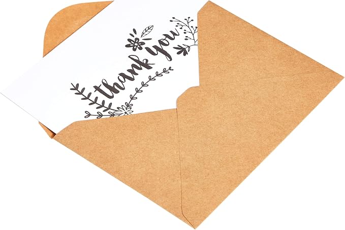 Amazon Basics Thank You Cards and Envelopes - Image 3