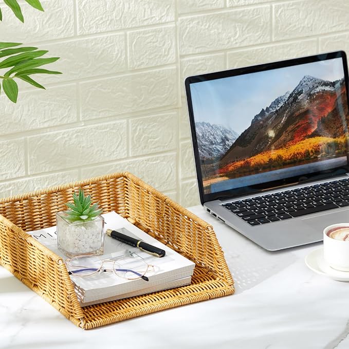 Yeaqee 2 Pcs Paper Tray Organizer - Image 6