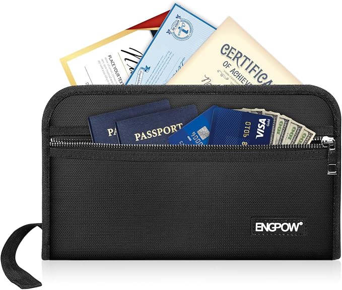 ENGPOW Receipt Coupon Organizer, Fireproof 13 Pockets Expanding File Folder - Image 7
