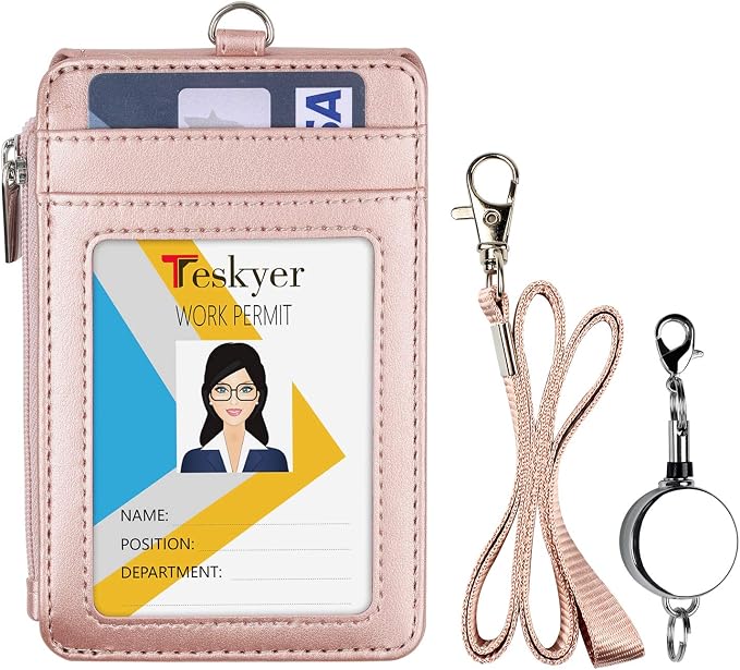 Teskyer Leather Badge Holder - Image 2