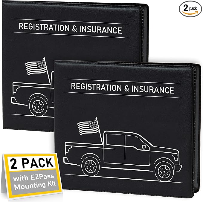 CANOPUS Auto Accessory Document Holder, 2 Pack by CANOPUS