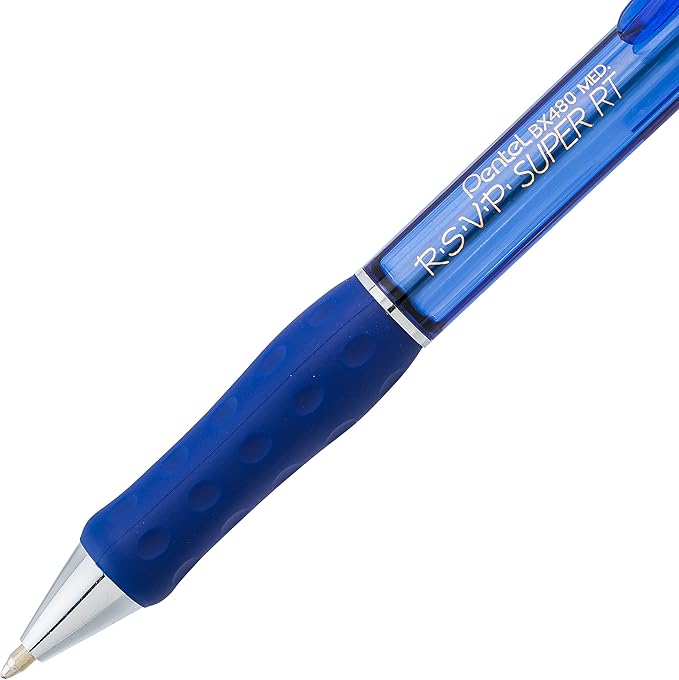 Pentel RSVP Super RT Ballpoint Pen, Medium Line, 2-Pk - Image 4