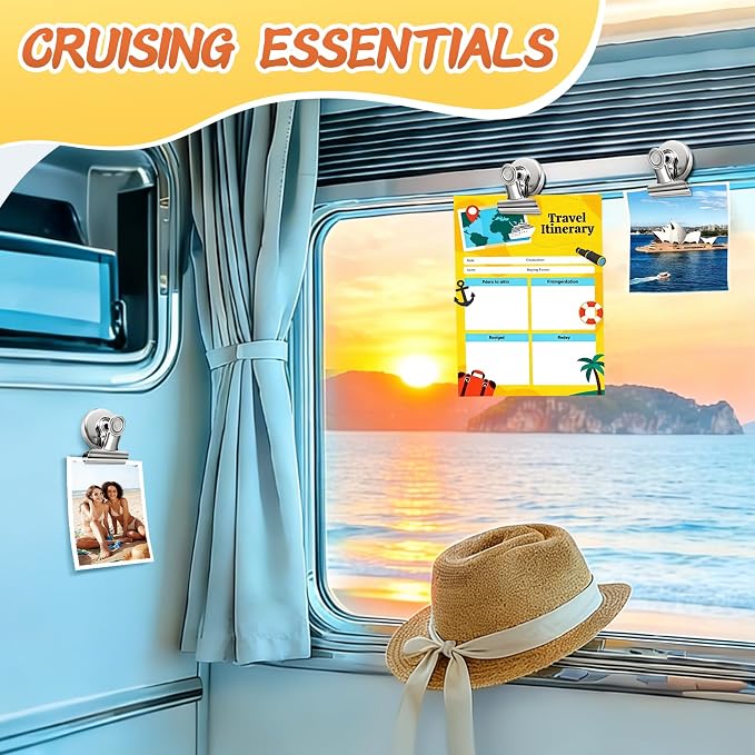 VNDUEEY 20 Pack Fridge Magnets Refrigerator Magnets, Strong Magnetic Clips - Image 9