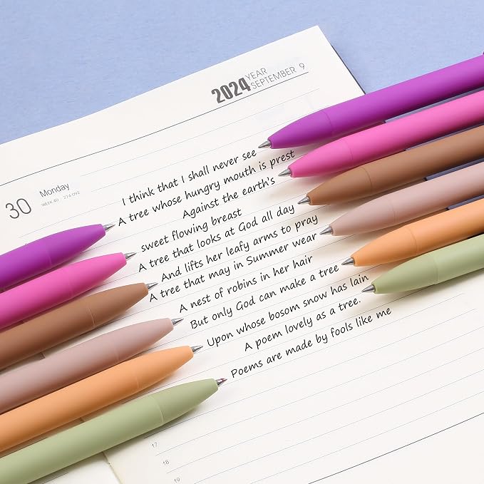 Mr. Pen- Retractable Gel Pens, 12 Pack, Fine Point 0.5mm, Fast Dry, Smooth - Image 6