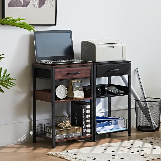 Lerliuo Walnut Printer Stand - Image 4