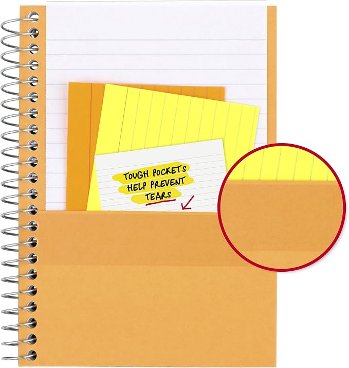 Five Star Spiral Notebook, 1 Subject, College Ruled Paper, 4-3/8" x 7" - Image 5