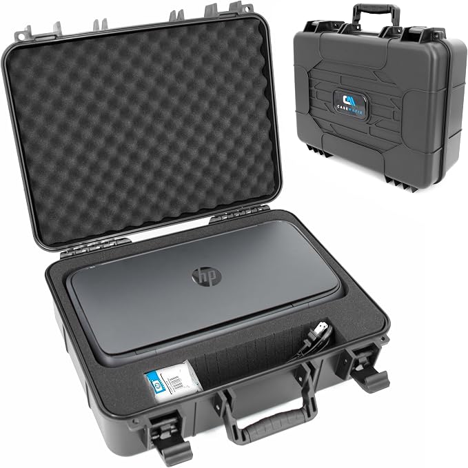 CASEMATIX Portable Printer Carry Case Compatible by CASEMATIX