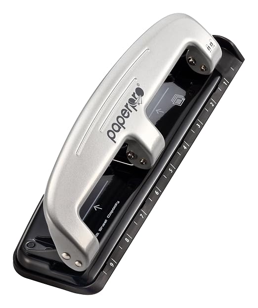 Bostitch Office inPRESS 12 Reduced Effort Three-Hole Punch - Image 14