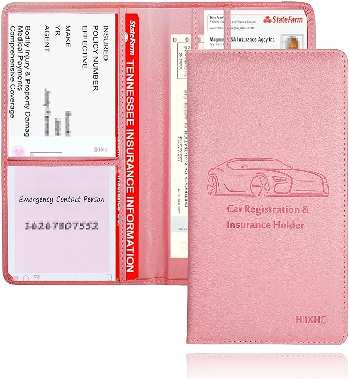 Car Registration and Insurance Card Holder by HIIXHC