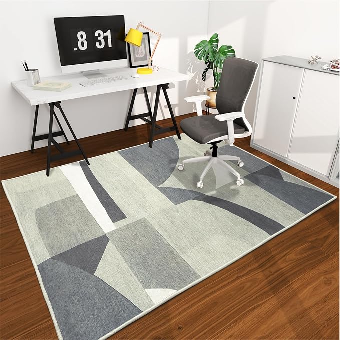 Office Chair Mat for Hardwood Floor, Machine Wash by CHAKME