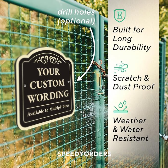 Customized Decorative Outdoor Metal Signs - Image 6