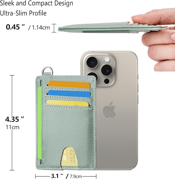 Mayski Slim Wallet, Credit Card Holder - Image 7