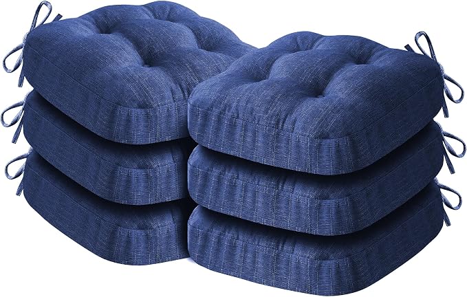 IASEAHK Chair Cushions for Dining Chairs, Dining Chair Cushions, Tufted Indoor by IASEAHK