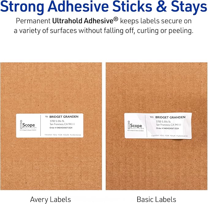 Avery Durable Waterproof Shipping Labels - Image 4