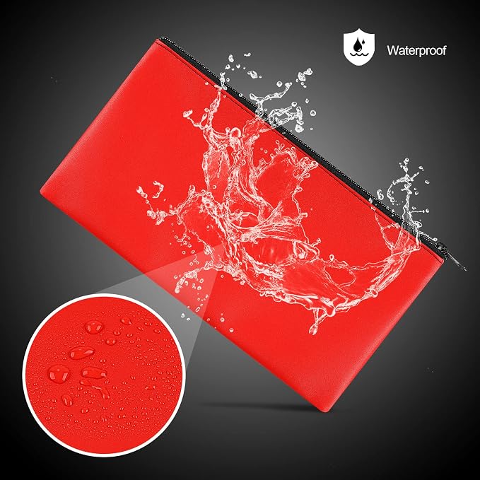 4Pack Money Bag 11 X 6 ", Safe Durable Money Bags - Image 3