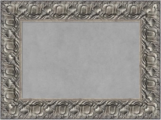 Amanti Art Silver Framed Magnetic Board 18x24 Small Vision Board by AmantiArt