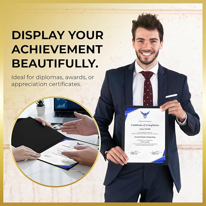 40 Pcs Certificate Holders Bulk, Document Covers - Image 6