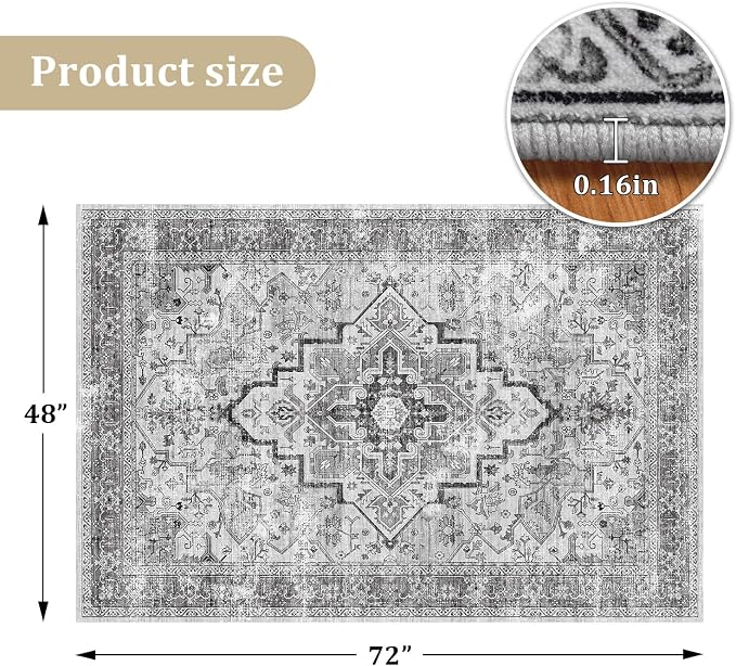 chakme Office Chair Mat for Hardwood Floor, Machine Wash - Image 7