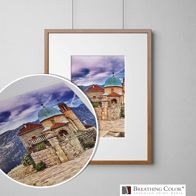 Elegance Velvet 17 in x 25 in, 25 Sheets is a Premium Matte 310 gsm, Cold Pressed Bright White Museum Grade Fine Art Inkjet Paper, Compatible with Most Dye-Based and Pigment Printers-DeskLoop Office