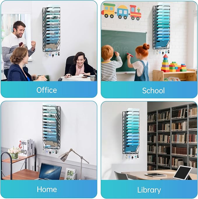 13 Tier Wall File Organizer - Image 6