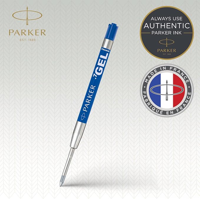 Parker Refill for Parker Retractable Gel Ink Roller Ball Pens, Medium Conical - Image 2