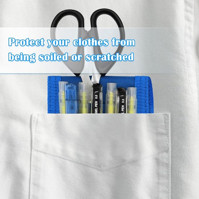 2 Pcs KATOLK Belt Pen Holder, Detachable Military Duty Pencil Sleeve Case - Image 6