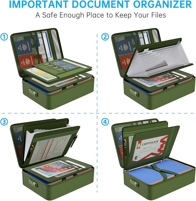 ENGPOW 5200 Fireproof File Organizer Bag - Image 3