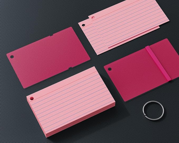 YIZUUN Colored Index Cards 3x5, Flash Cards - Image 6