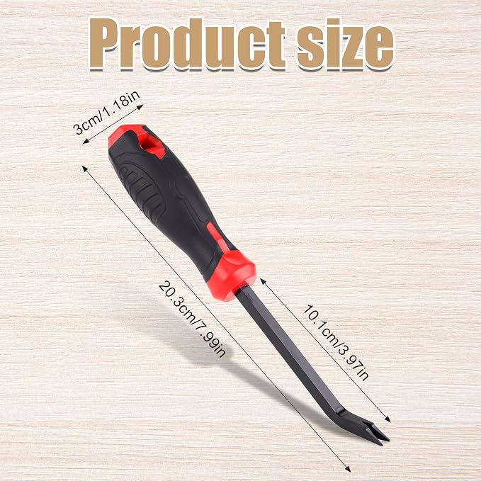 Staple Puller, Upholstery Staple Remover Tool Chrome Vanadium Steel Staple - Image 2