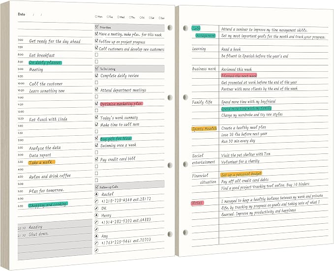 EMSHOI Undated Daily Planner - Image 8