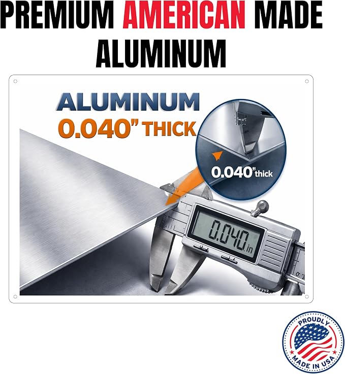 Custom 24x18 Aluminum Sign – Personalized Metal Sign - Image 2